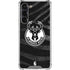 NBA Milwaukee Bucks Animal Print Black Galaxy S24 FE Clear Case